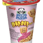 Meiji Hello Panda Dip Dip Strawberry 12 × 12pac X20g