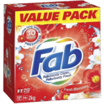 Fab Fresh Blossoms Laundry Detergent Powder 2kg X6