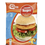 CAVOS Chicken Burger 1kg X5
